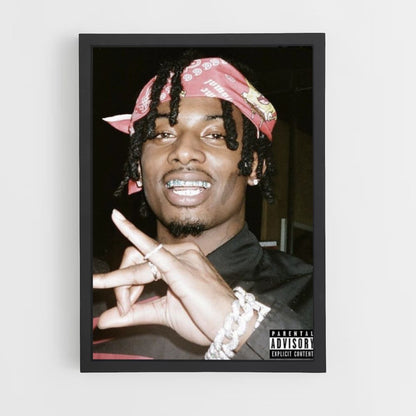 Pôster Bandana Playboy Carti