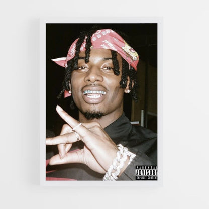 Pôster Bandana Playboy Carti