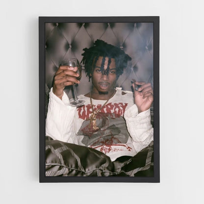 Pôster Playboy Carti Fumaça