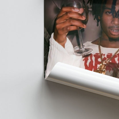 Pôster Playboy Carti Fumaça