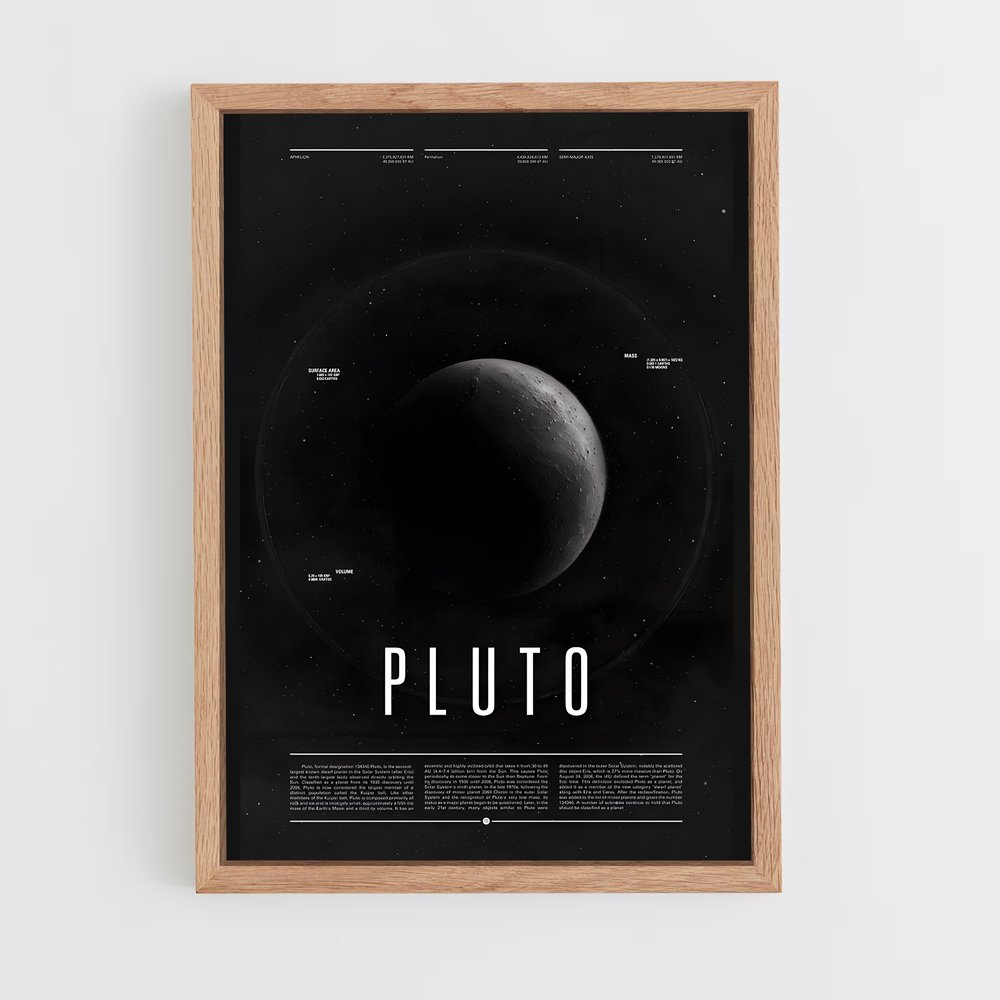 pluto-14 cadre Bois clair