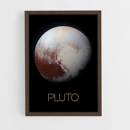 pluto-15 cadre Bois foncé