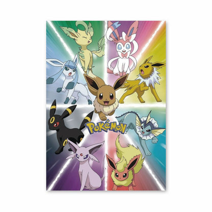 Pôster Evoluções Eevee