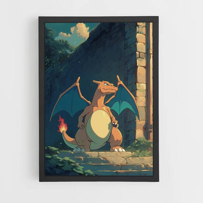 Pôster Charizard Estético