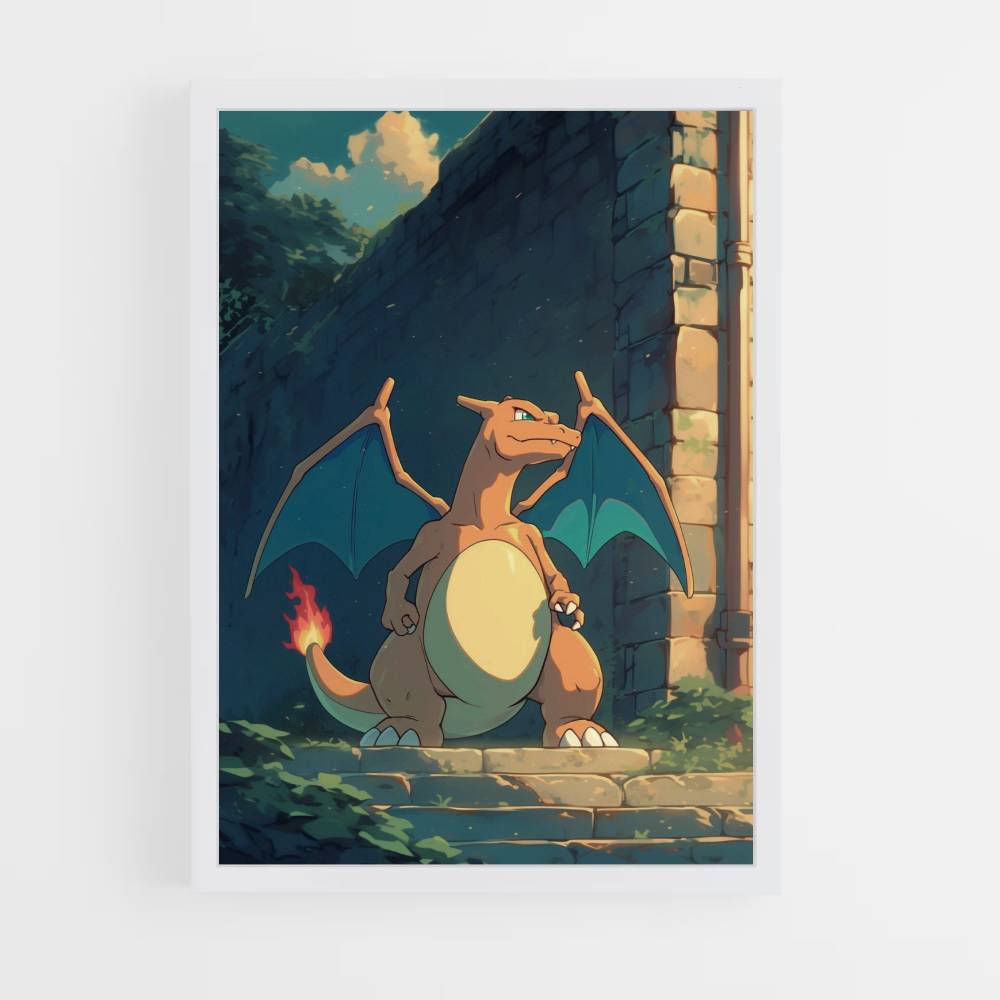 Pôster Charizard Estético