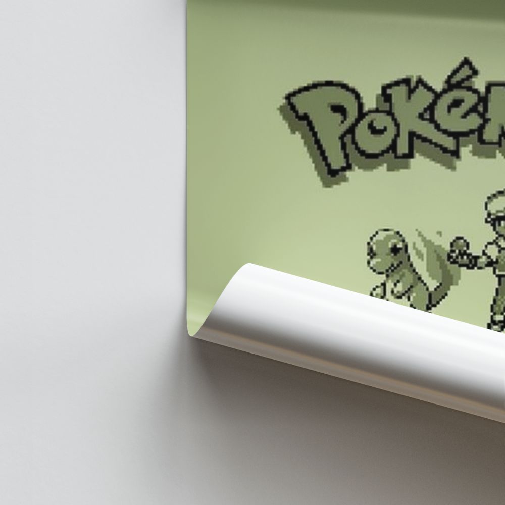 Pôster Pokémon Gameboy