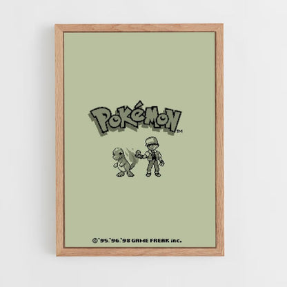 Pôster Pokémon Gameboy