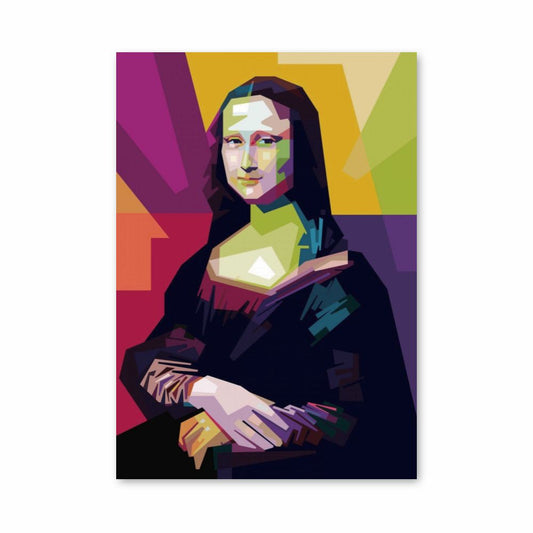 Pôster Mona Lisa Pop Art