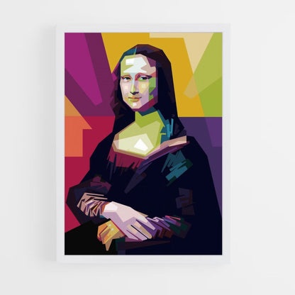 Pôster Mona Lisa Pop Art