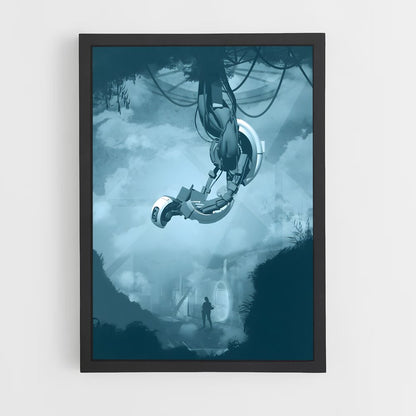 portal-2 cadre Noir