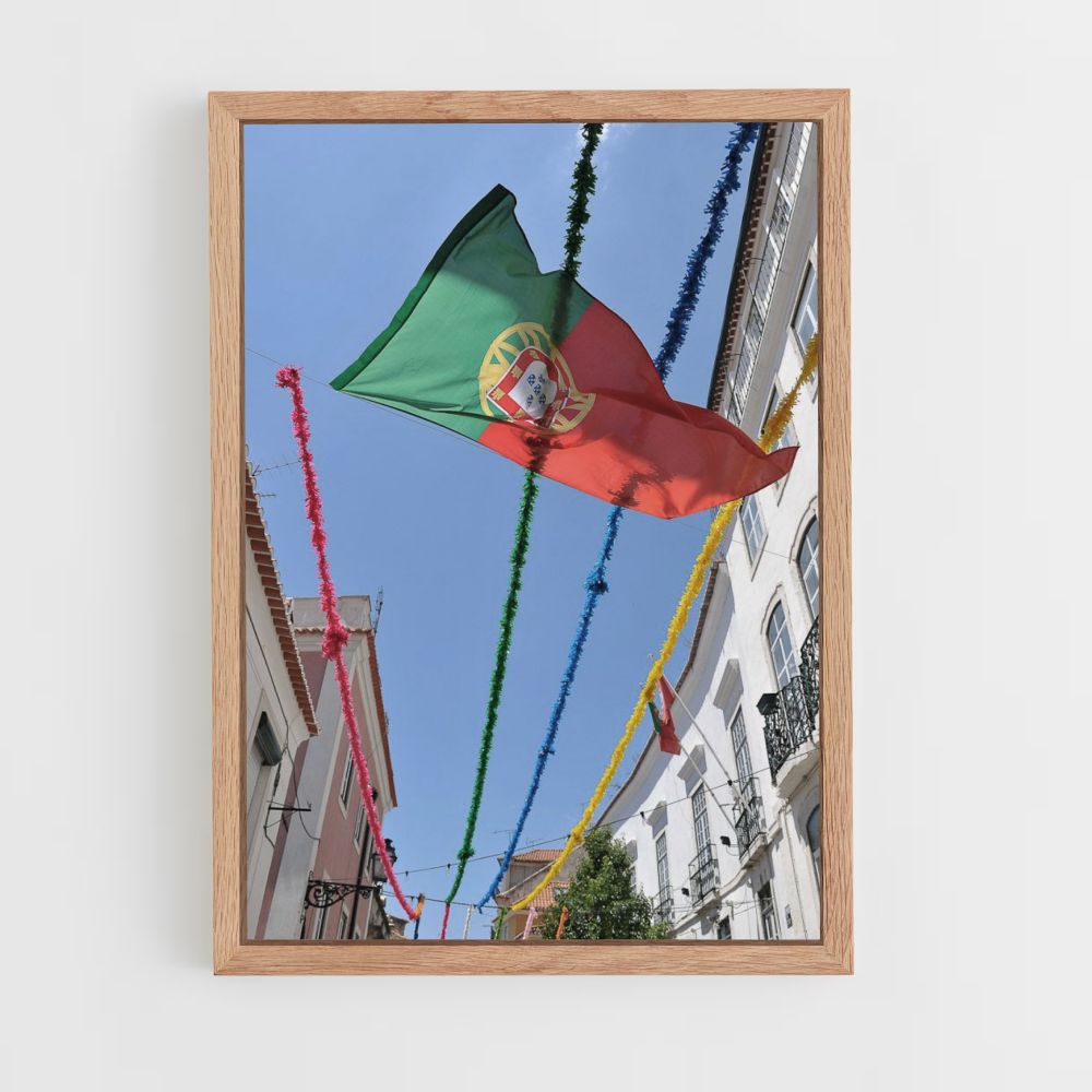 Póster Bandeira de Portugal