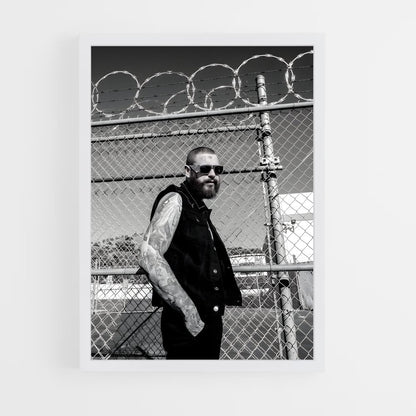 post-malone-10 cadre Blanc