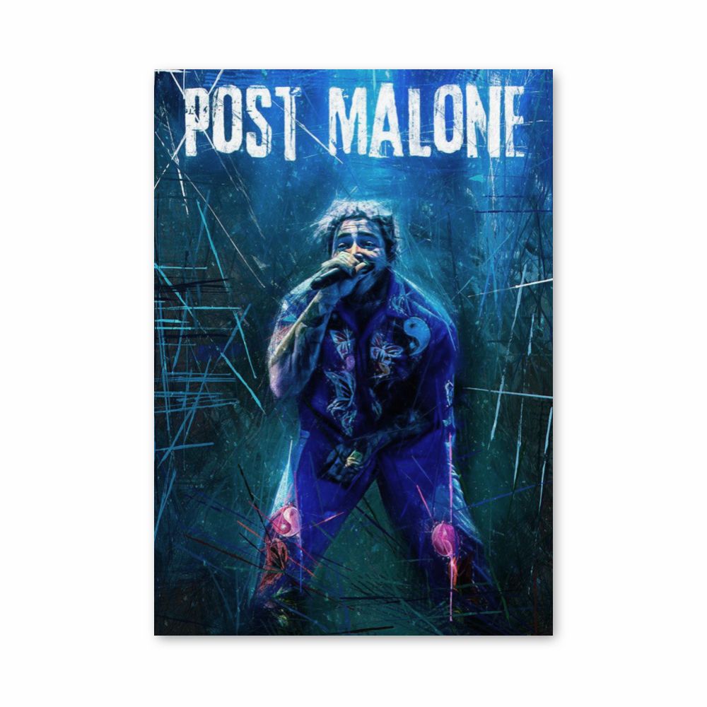 Póster Post Malone Artista