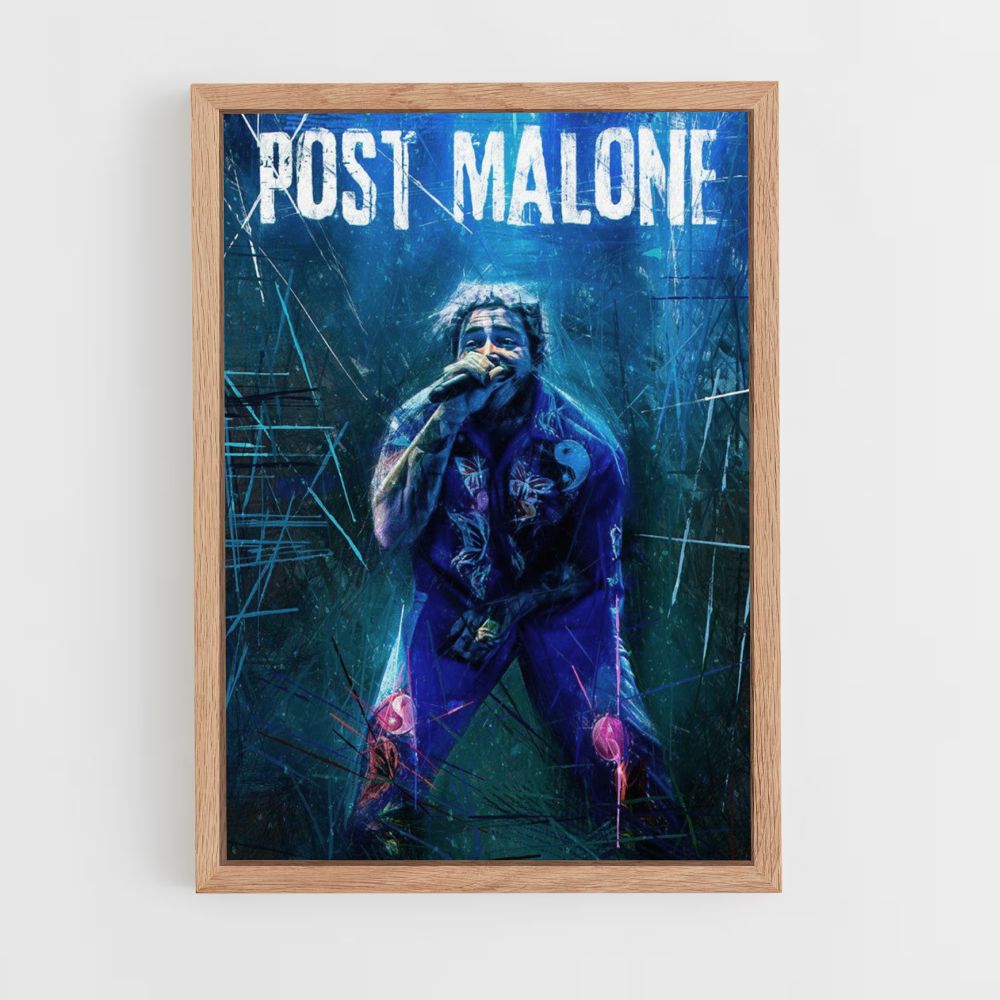 Póster Post Malone Artista