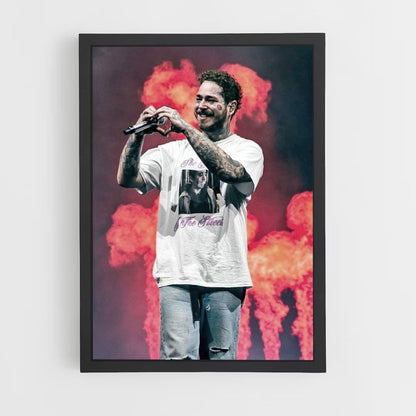 Póster Fogo Post Malone