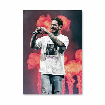 Póster Fogo Post Malone