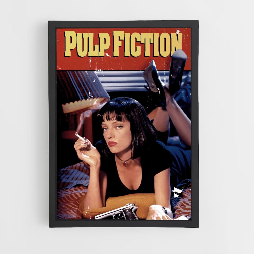 Pôster vintage de Pulp Fiction