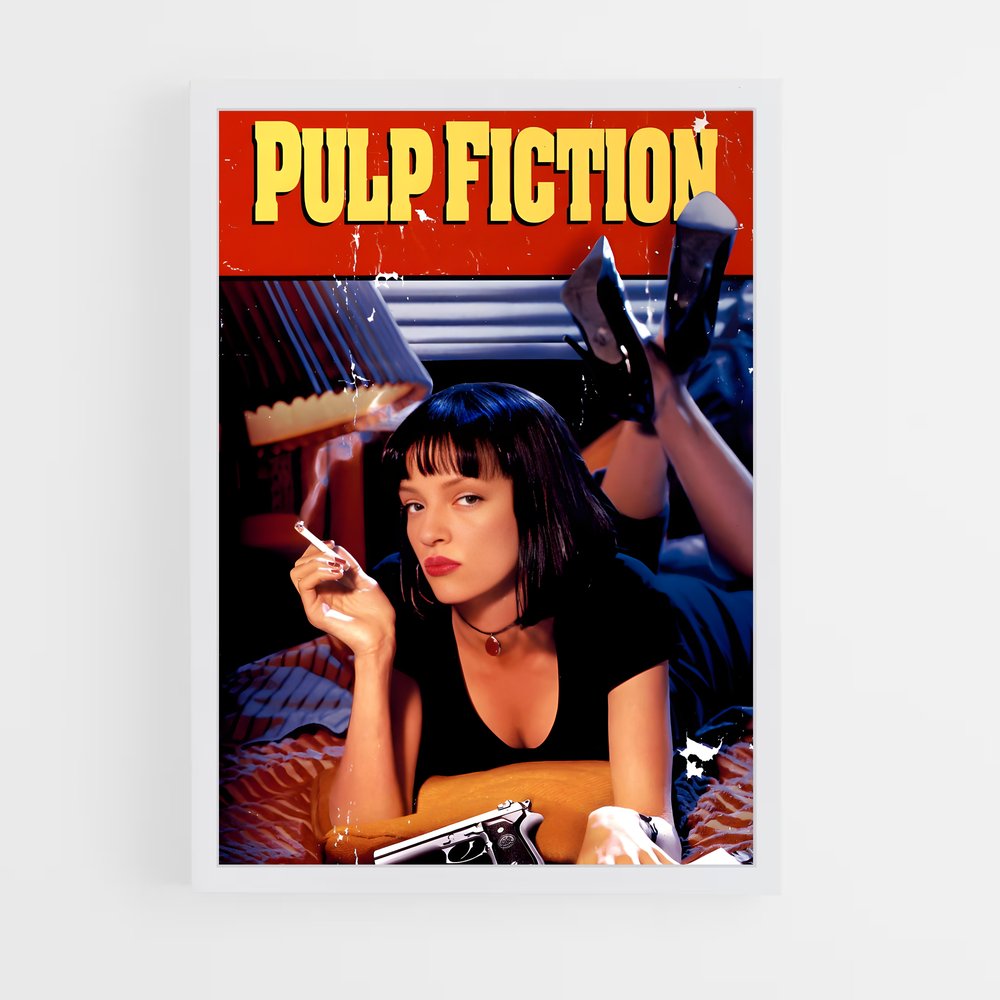 pulp-fiction-2 cadre Blanc