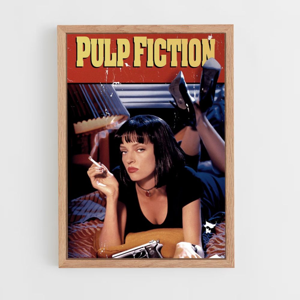 Pôster vintage de Pulp Fiction