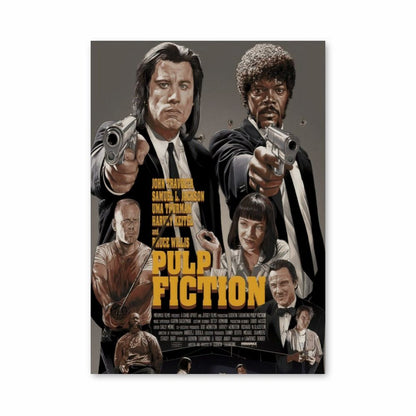 Pôster de lançamento de Pulp Fiction