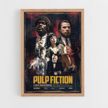 Pôster Pulp Fiction Cinema