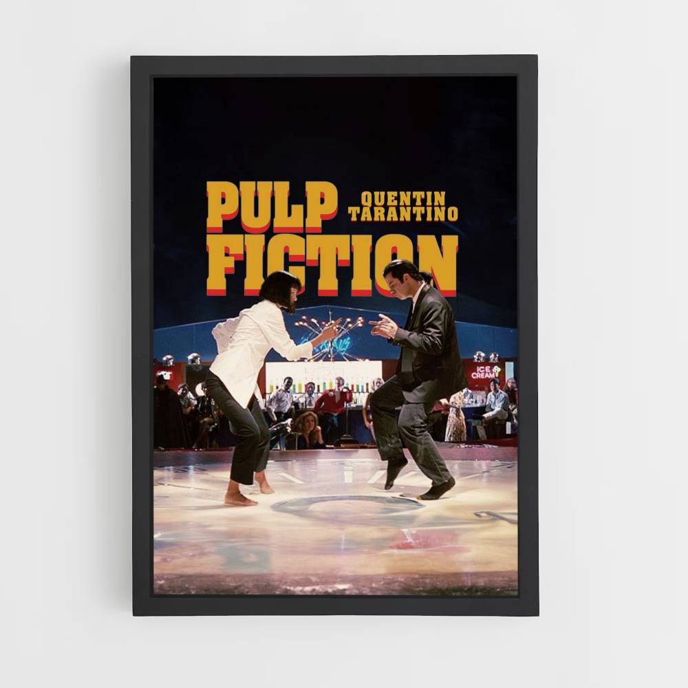 Pôster de dança de Pulp Fiction