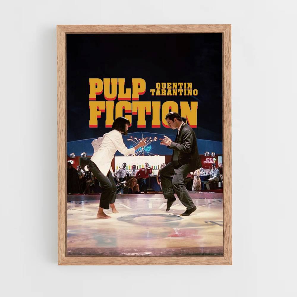 Pôster de dança de Pulp Fiction