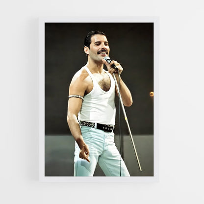 queen-4 cadre Blanc