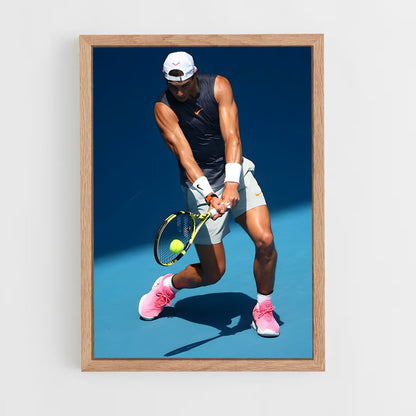 raphael-nadal-6 cadre Bois clair