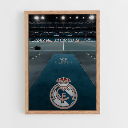 real-madrid-10 cadre Bois clair