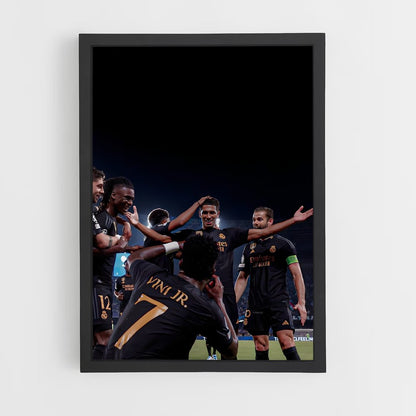 real-madrid-5 cadre Noir
