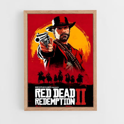 red-dead-redemption-1 cadre Bois clair