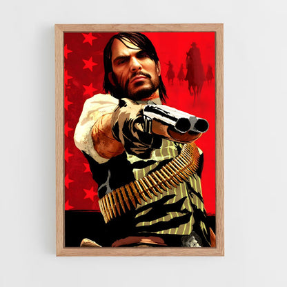 red-dead-redemption-12 cadre Bois clair
