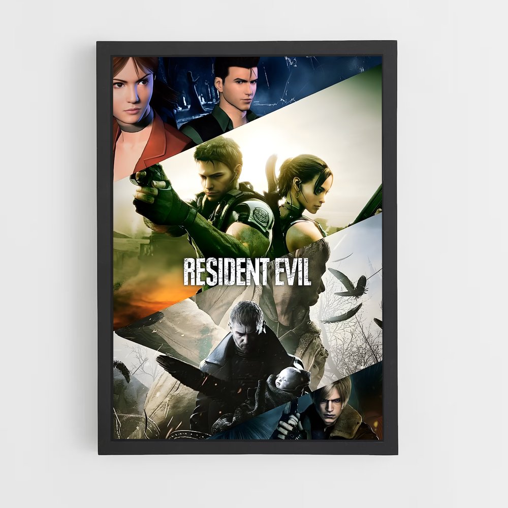 resident-evil-8 cadre Noir