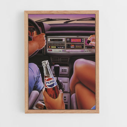 retro-2 cadre Bois clair