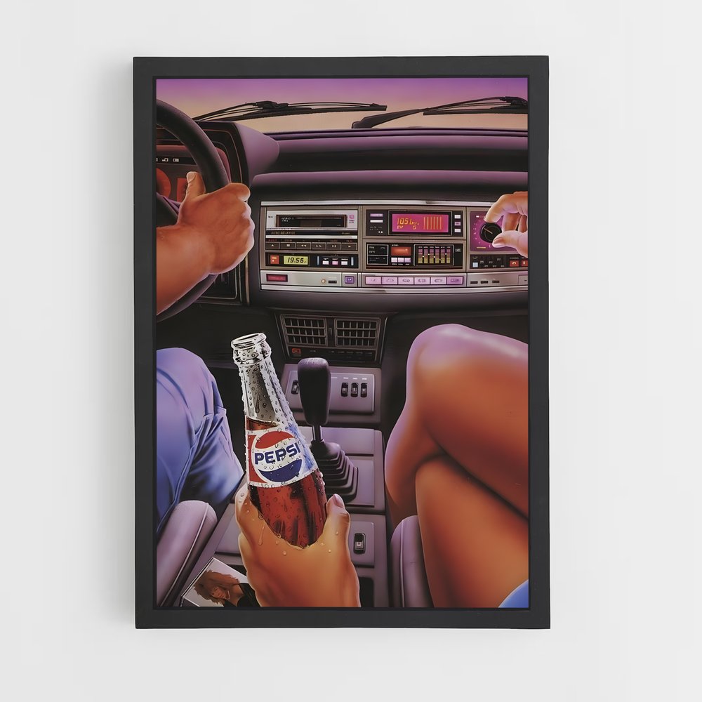 retro-2 cadre Noir