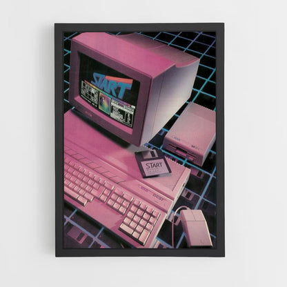 Pôster Computador dos anos 90