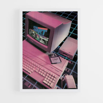 Pôster Computador dos anos 90