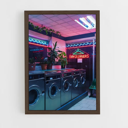 retro-7 cadre Bois foncé