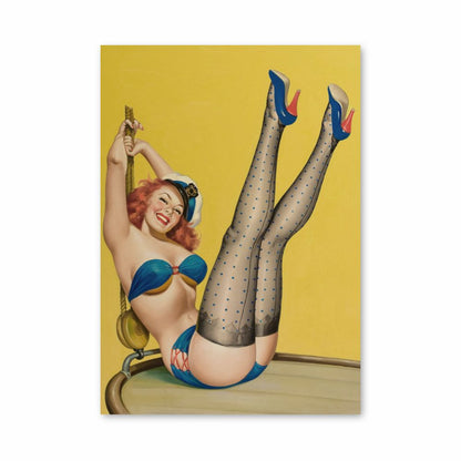 Pôster Pin-up vintage