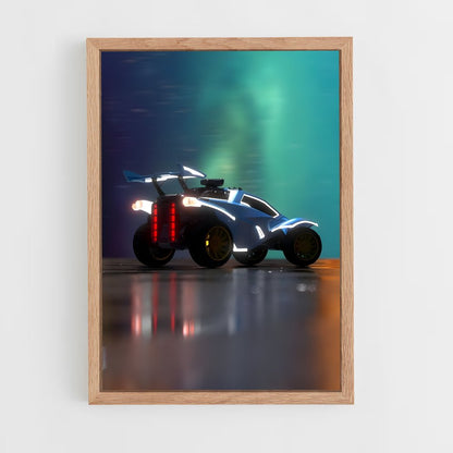 rocket-league-4 cadre Bois clair