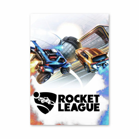 Cartaz da partida da Rocket League