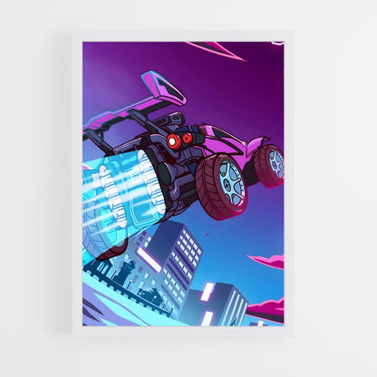 rocket-league-7 cadre Blanc
