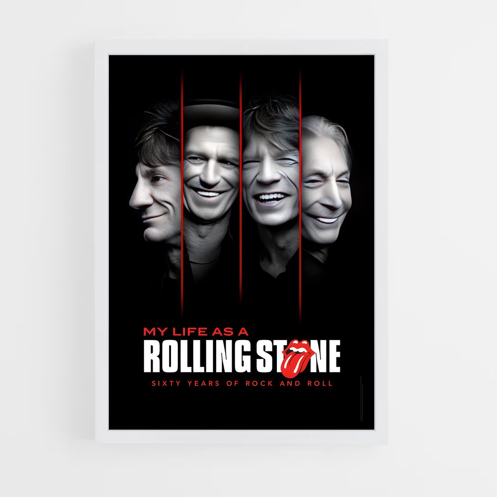 rolling-stones-7 cadre Blanc