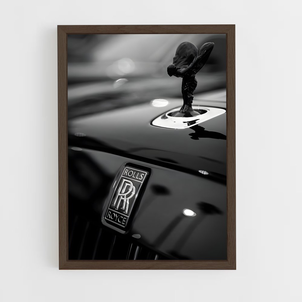 rolls-royce-6 cadre Bois foncé