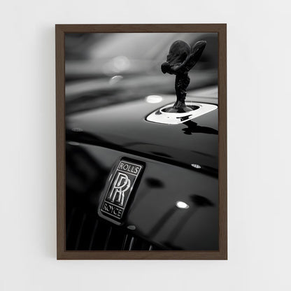 rolls-royce-6 cadre Bois foncé