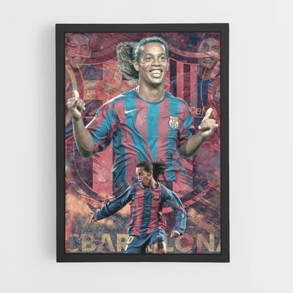 Poster Futebol Ronaldinho