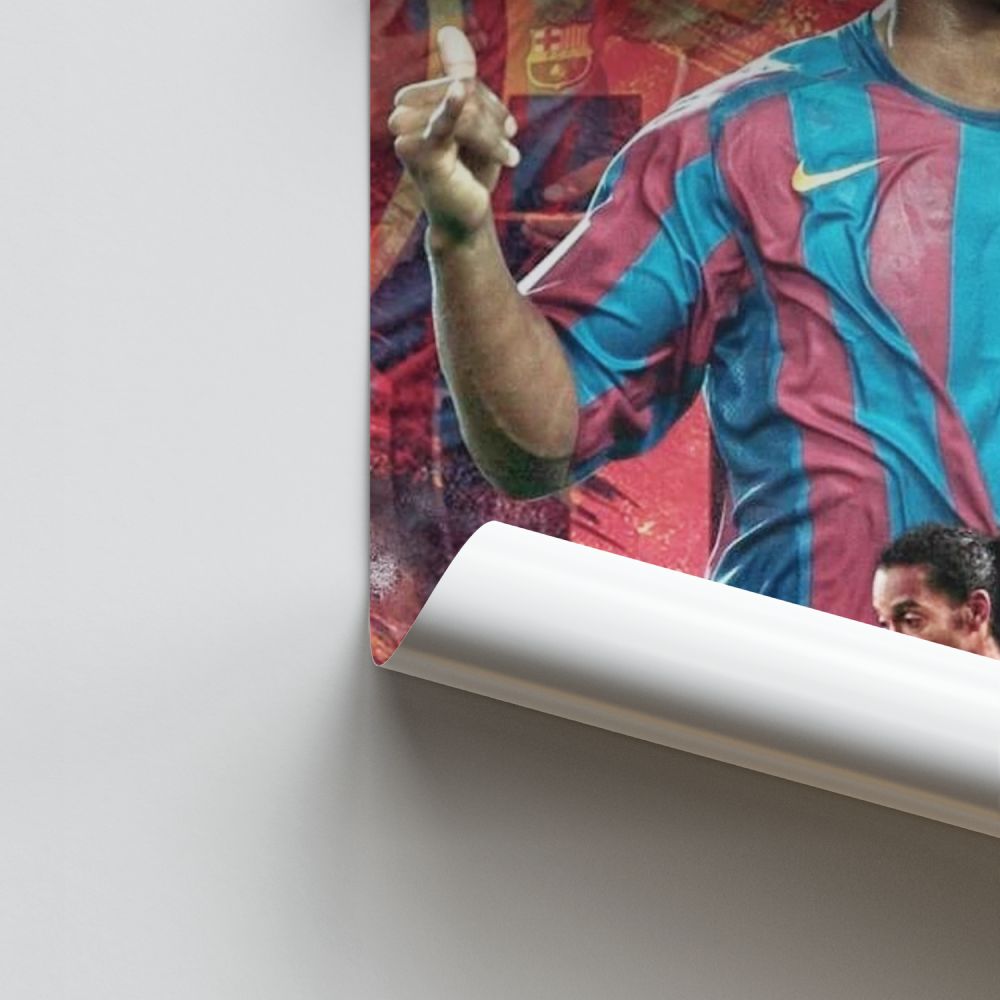 Poster Futebol Ronaldinho