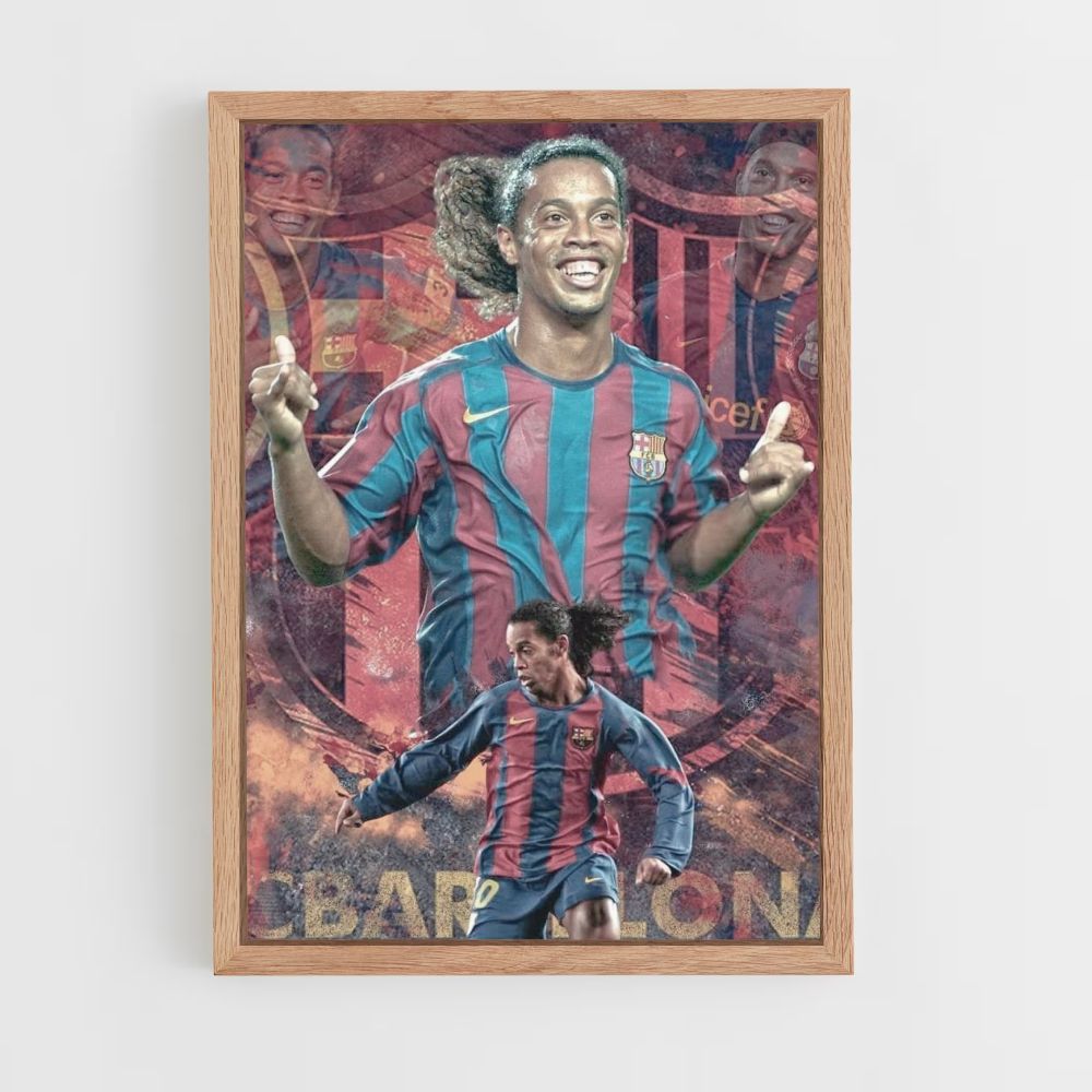 Poster Futebol Ronaldinho