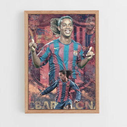 Poster Futebol Ronaldinho